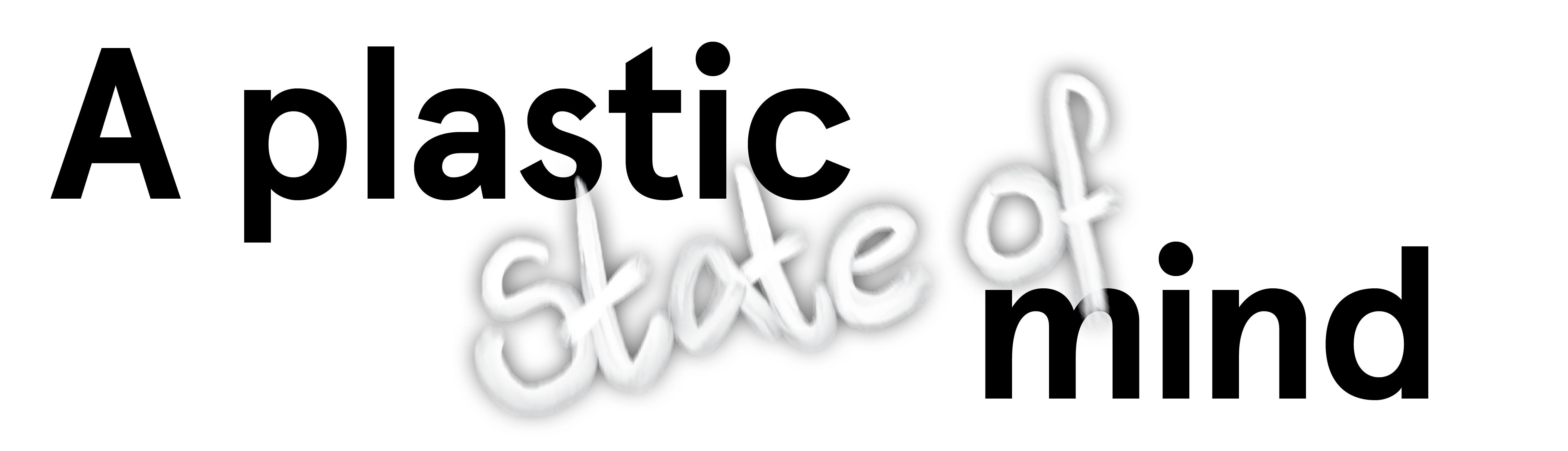 Plastic state woordbeeld